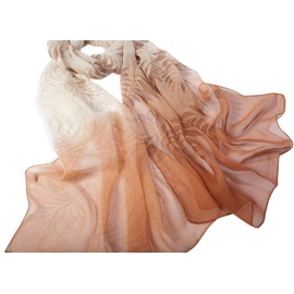 FAIRYGATE Seidentuch Hijab Kopftuch Damen Seidenweiche Chiffon Hijab Moderne Chiffon Kopftücher für Damen Tuch Schal A4106