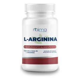 Arginina 1000 100 Cápsulas Naima Suplemento Alimenticio Energía Rendimiento Físico Circulación Desempeño Deportivo Aminoácido Puro