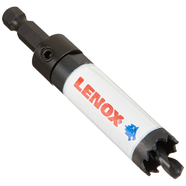 LENOX Tools Bi-Metal Speed Slot Arbored Hole Saw with T3 Technology, 3/4" - 1772426