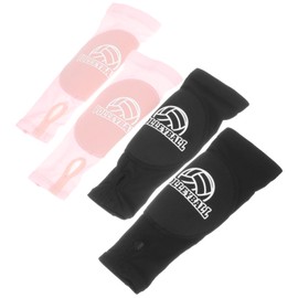 TOVINANNA 2 Pairs of Breathable Sports Wrist Braces Elastic Arm Sleeves for Volleyball Basketball Training Adjustable Compression Support for Women Men Injury Recovery Protection