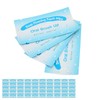 50pcs Disposable Finger Teeth Wipes Travel Portable Cleaning Dirt Removal