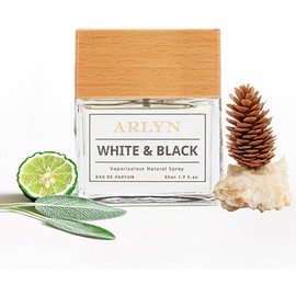 ARLYN White & Black Eau De Parfum Inspired by Ys .l's Y, Perfume for Men, Luxury Fragrance - Vegan, Cruelty-Free, and Eco-Conscious (1.7oz / 50ml)