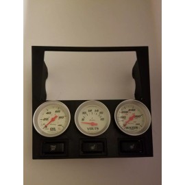 Turboconchs Dash Kit Gauge Pod Radio Install for Lexus is300 Altezza 99 - 05 retain 3 switch