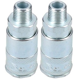 Air Line Connector Fitting Female Genuine PCL Vertex Quick Release 1/4 inch 2pk FT022