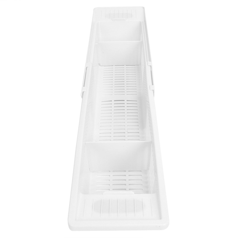 Storage Basket Retractable Bathtub Storage Rack for for Shampoo Shower