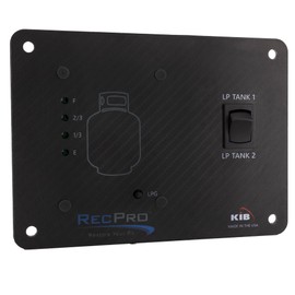 RecPro RV Dual Propane Tank Monitor | LED Light Indicator| LPG Button | Made in The USA