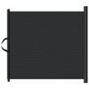 CHARMMA Retractable Pet Gate Black 40.4"x49.2",Baby & Pet Safety Gates-4004132