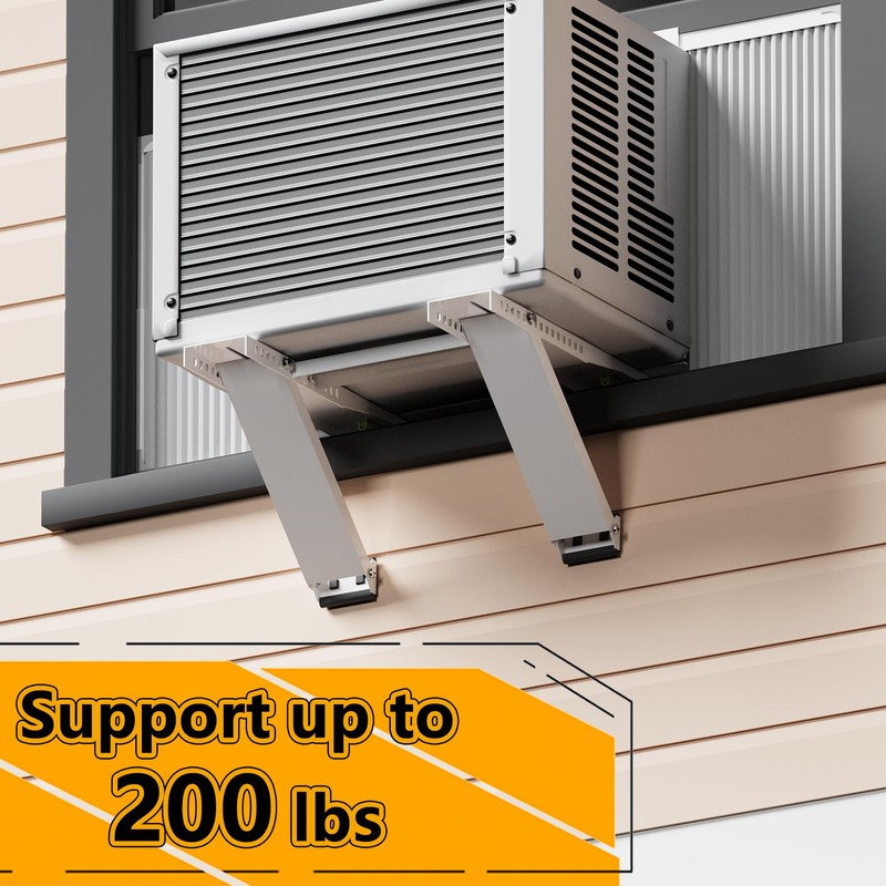 LBG Products Window Air Conditioner Bracket,Heavy Duty AC Support with