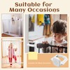 Baby Gate Banister Adapter：2Pcs Baby Stair Gate Kit Stair Post