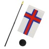 AZ FLAG FAROE ISLANDS TABLE FLAG 4'' x 6'' -