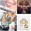 LETSCOL 2-in-1 Vitamin D3 K2 Supplement Softgel, Vitamin D3 10000