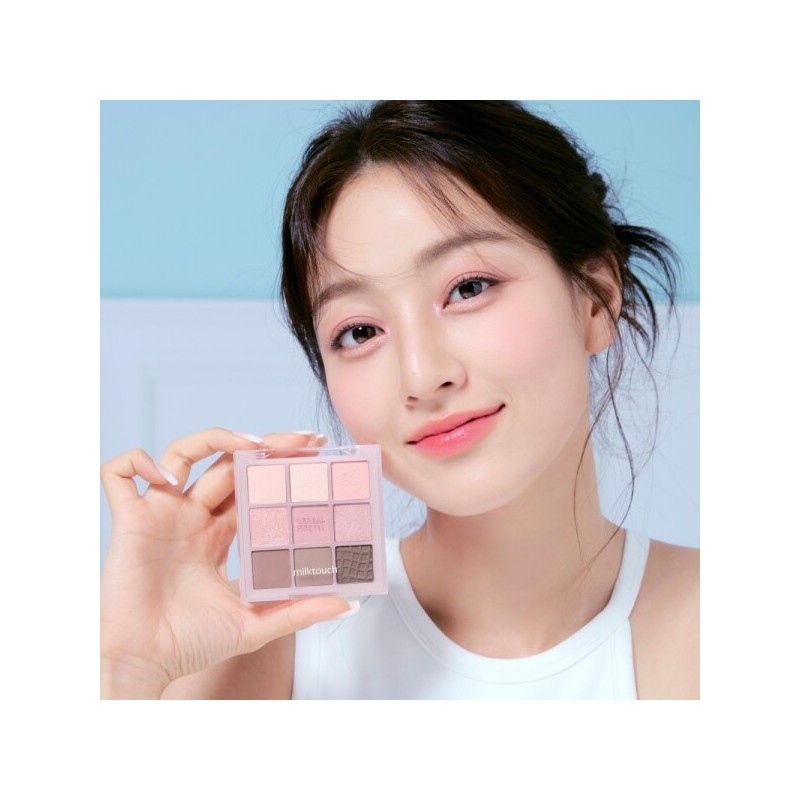 Milk Touch 밀크터치 톤 온 섀도우 팔레트 3colors Milk Touch
