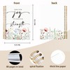 ZFQ Bible Journal for Women Spiral Notebook,Inspirational Flower Christian Gifts