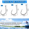 Shaddock High Carbon Fishing Hooks Black Rust Resistant Carp Fishing