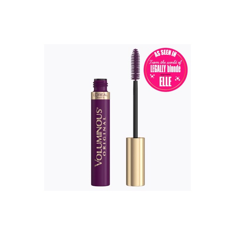 L'Oreal Paris Makeup Voluminous Original Volume Building Mascara, Deep Violet,