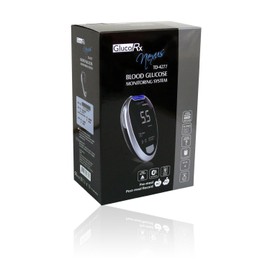 GLUCORX NEXUS TD 4277 BLOOD GLUCOSE MONITORING SYSTEM FULL KIT