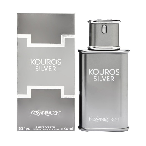Kouros Silver By Yves Saint Laurent 3.3 oz Eau De Toilette Spray for Men