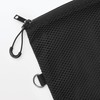MUJI OHG89A3S Polyester Double Zipper Case Black L