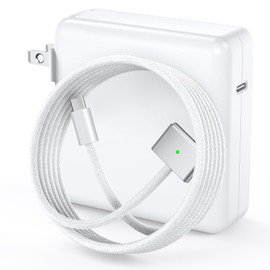 96W Charger for MacBook Pro 16 14 inch Mac Air 15 13 inch 2025 2024 2023 2022 2021 M1–M4 Type C Fast Charger Power Adapter & 6.6FT Type C to Magnetic 3 Cable LED Applicable 2021-2025