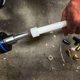 PROCURU (10) 3/4-Inch Brass 90 Elbows With (20) Sleeve Rings, for F1960 Expansion PEX-A Pipe (8ABLN0034-10C)