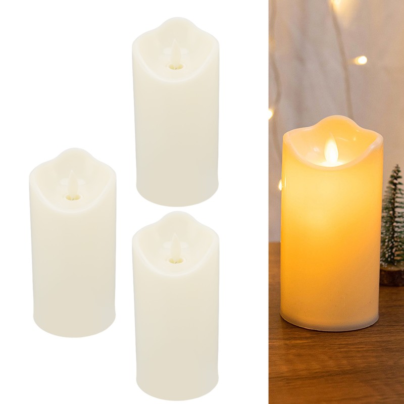 LED Candles Flameless Reusable Battery Powered Tea Lights Candles for