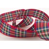 Berisfords 7622/25/07 25mm x 25m Reel of Royal Stewart Tartan