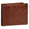piké Genuine Leather Men's Wallet Brown 021848, brown