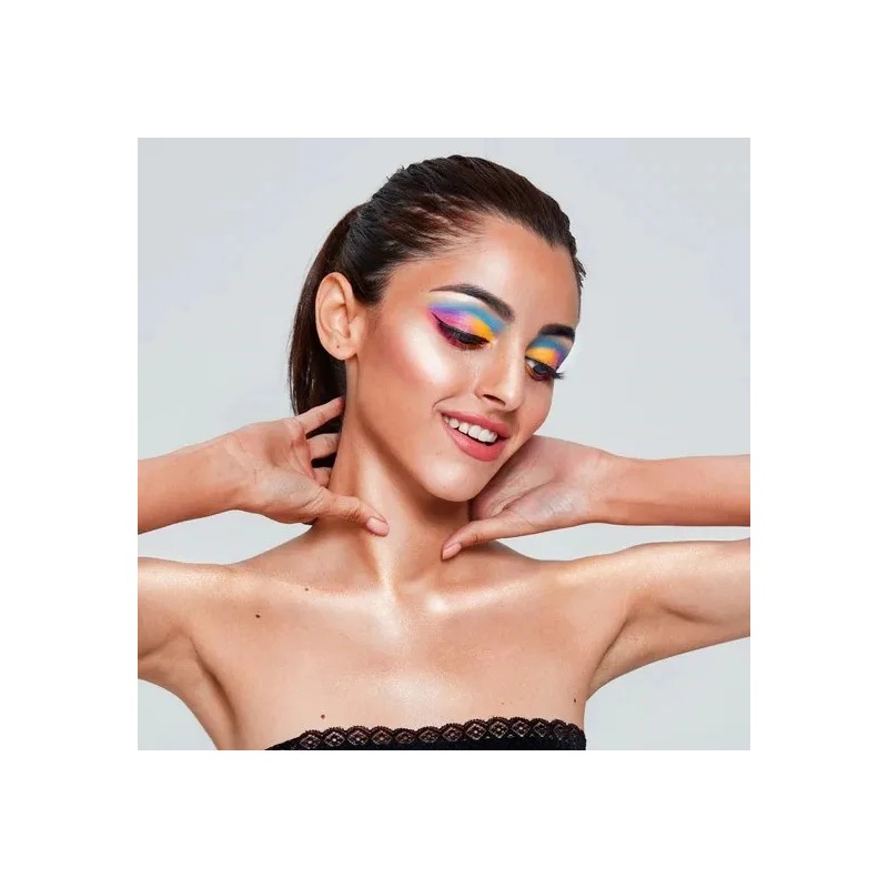 Polvo De Hadas Iluminador Maquillaje Brillo Cara Y Cuerpo Brillo