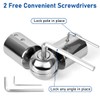 Heavy Duty Bay Window Curtain Pole Elbow Joint Kit -
