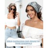 Unbranded 4PCS 23” Satin Bandanas for Women Head Scarf Like