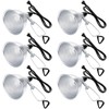 Macarrie Adjustable Clamp Lamp Light with Aluminum Reflector Up to
