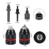 1.5-13mm 1/2''-20UNF Keyless Drill Chuck Metal Heavy Duty, with SDS-Plus