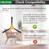 Neutop Replacement Side Brush Compatible with Ecovacs Deebot N79S N79