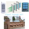 433mhz 12V 24V DC 6 Channel Wireless Remote Control Relay