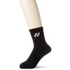 Yonex Tennis Badminton Socks, Men's, 19122L, black (007), 25.0-28.0 cm