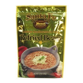 Santa Fe Instant Southwestern Style Refried Beans 7.25 Oz (Pack of 4) by Santa Fe