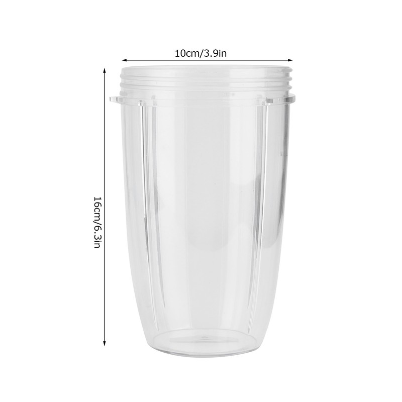 2Pcs Juicer Cup Transparent Mug Replacement Food Blender Accessory Fit