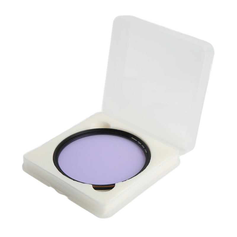 Lightdow Clear Natural Night Filter Light Pollution Reduction Camera Lens