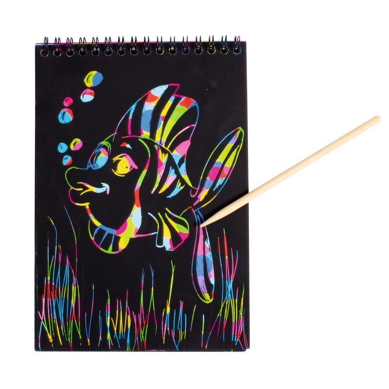 Beleduc Rainbow Arts 53080 Scratch Pad