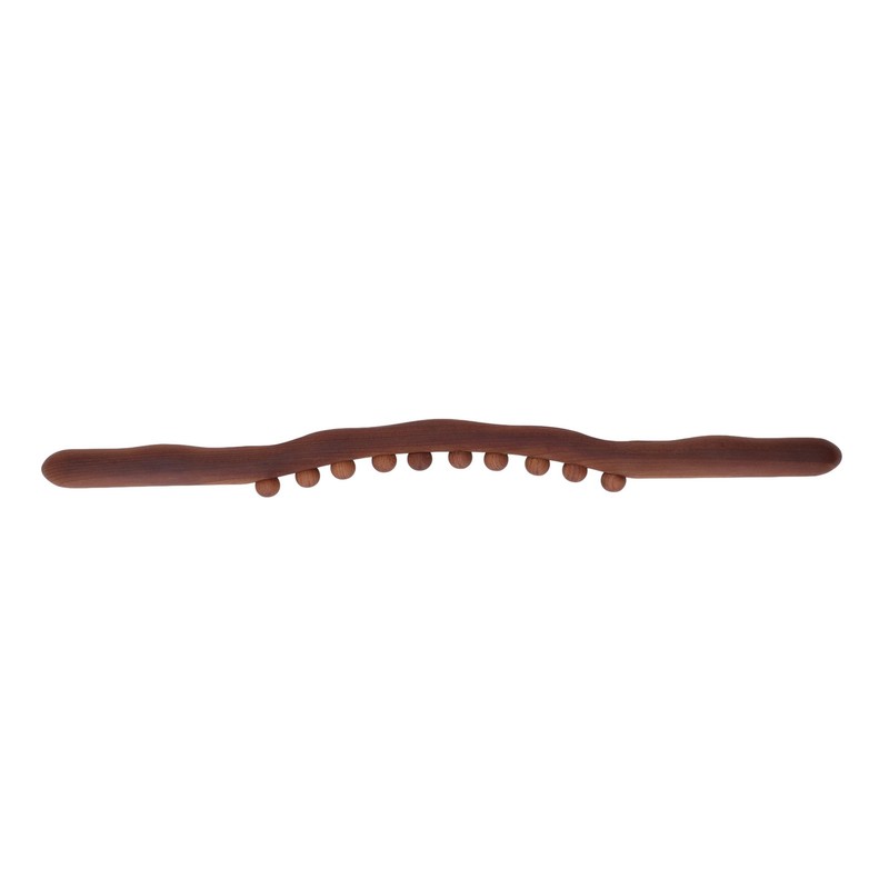 2Pcs Wooden Scraping Stick 10 Massage Dots Large Contact Wooden