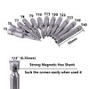 Saiper 12 Pieces 1/4 Inch Hex Shank Torx Security Head