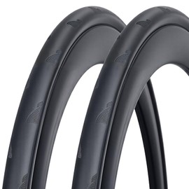 700 x 28C Bicycle Tyres, 28-622 Folding Tyres for Road Bikes, 60TPI, High-Quality Training Tyres with Grip and Comfort (2 x 700 x 28c Tyres)