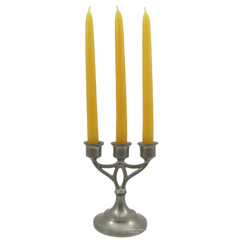 Beeswax Candle Works, Chanukah (Pack of 45) 100% USA Beeswax