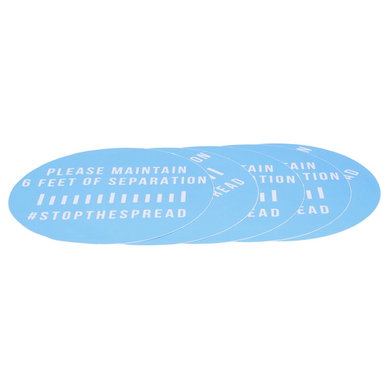 2 Sets Warning Wall Sticker Public Places Warning Sign for
