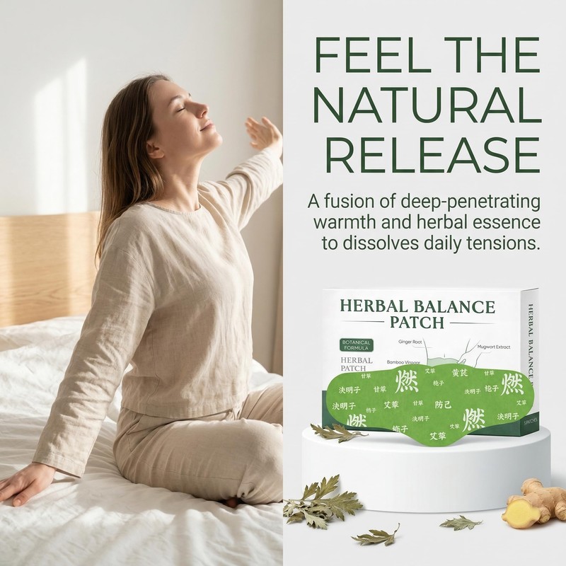 NEWUREHO Japanese Herbal Balance Patch for Waist & Body, Non-Irritating