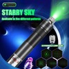 FUIIKEEM Rechargeable Green Beam Flashlight with Laser Pointer Long Distance