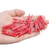 Jdesun 50 Pieces Photo Clips,Mini Plastic Picture Paper Clip Clothespins