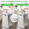 ALLCLEANbags Trash Bags 15 Gallon Tall Kitchen Drawstring Garbage Bags,Fit