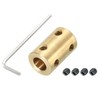 PATIKIL Shaft Coupling Connection L22 x D14 7 mm to