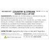 Country&Stream Miel natural labio completo HM 0.35 oz